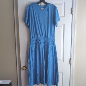 Nation Ltd T-shirt Dress Blue Sz M (NWOT)
